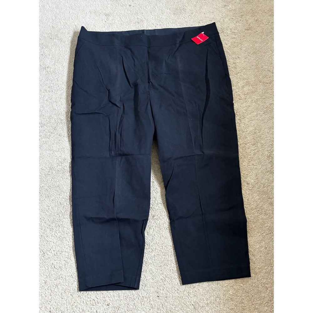 Spanx The Perfect Pant Polished Ankle Slim Classic Navy 20365R Size 3X NWT